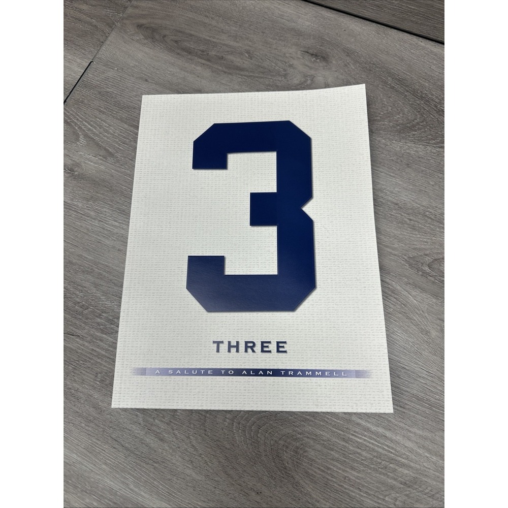 3 Three: a salute to Alan Trammell Book